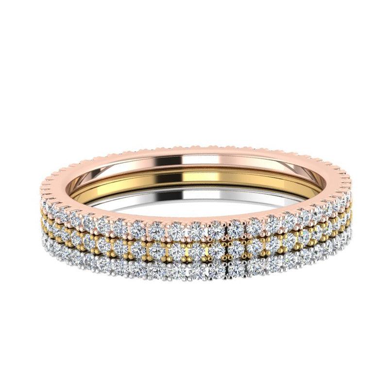 Diamond Eternity Stacking Rings - Thenetjeweler