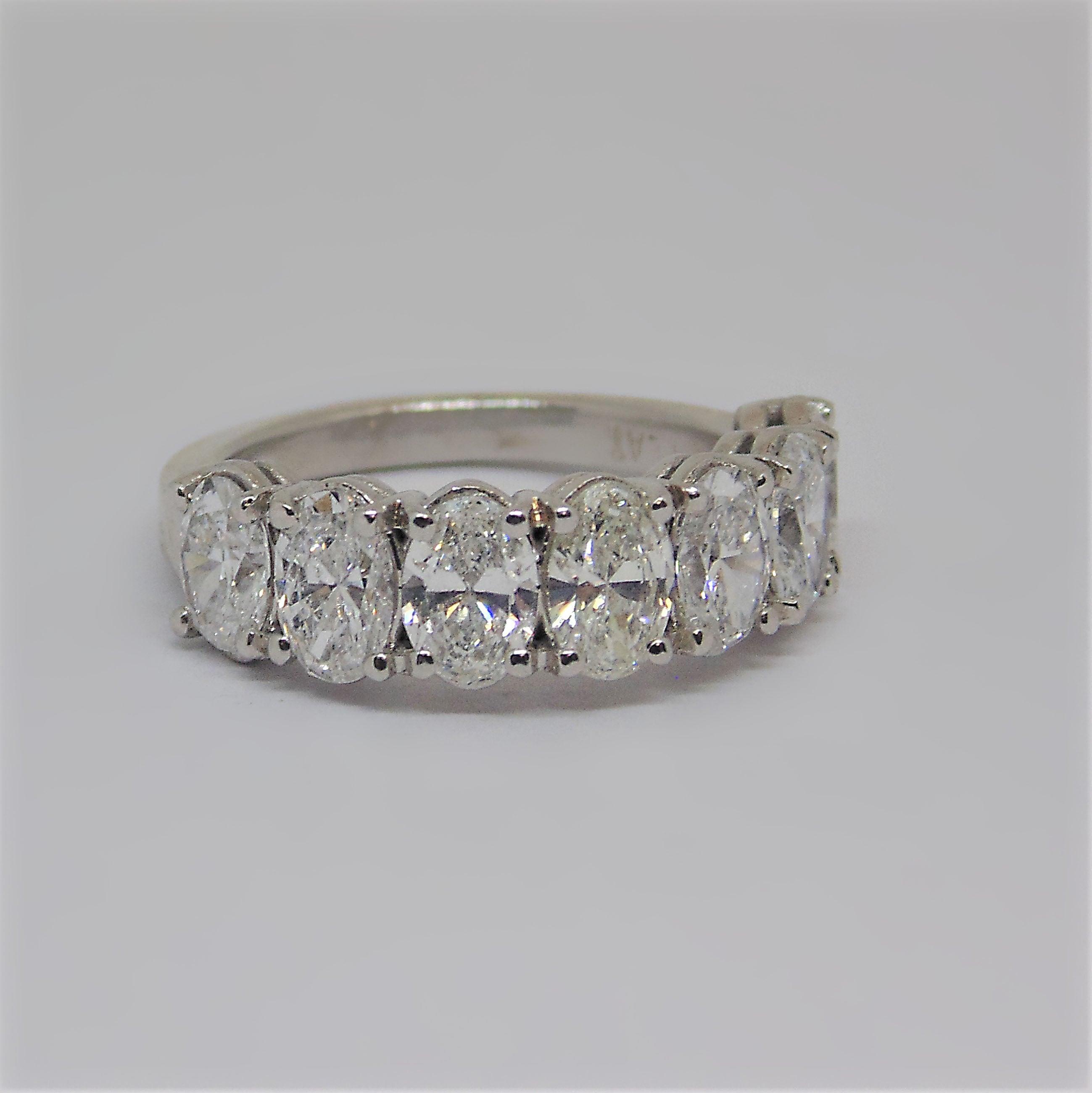 Oval Diamond Semietrnity Ring - Thenetjeweler