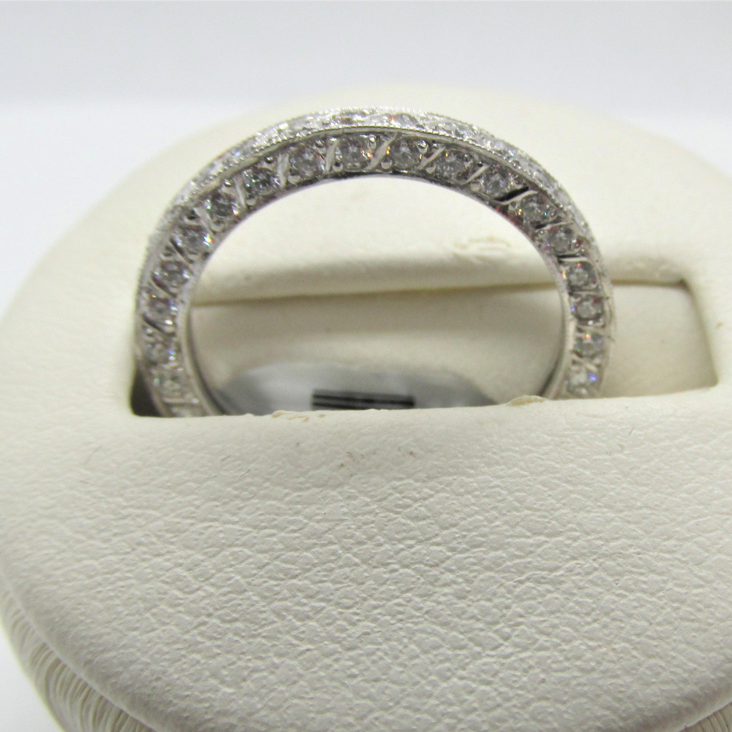 3d Round Diamond Eternity Ring - Thenetjeweler