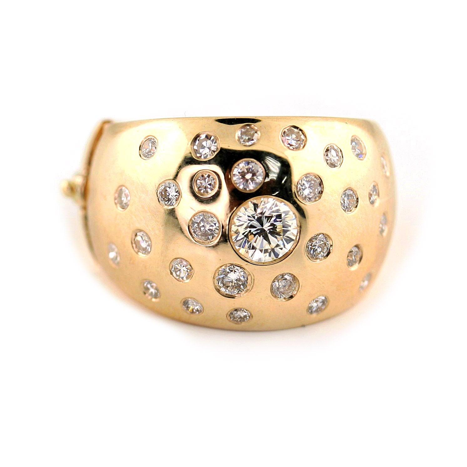 Diamond Arthritic Adjustable Ring - Thenetjeweler