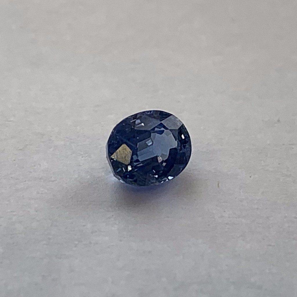 1.26ct Heated Blue Sapphire Oval Shaped Gemstone - Thenetjeweler