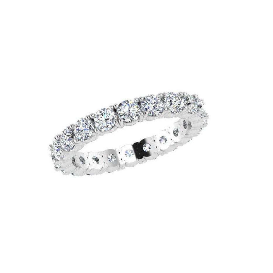 Diamond Full Eternity Ring 1.65 ct. TW - Thenetjeweler