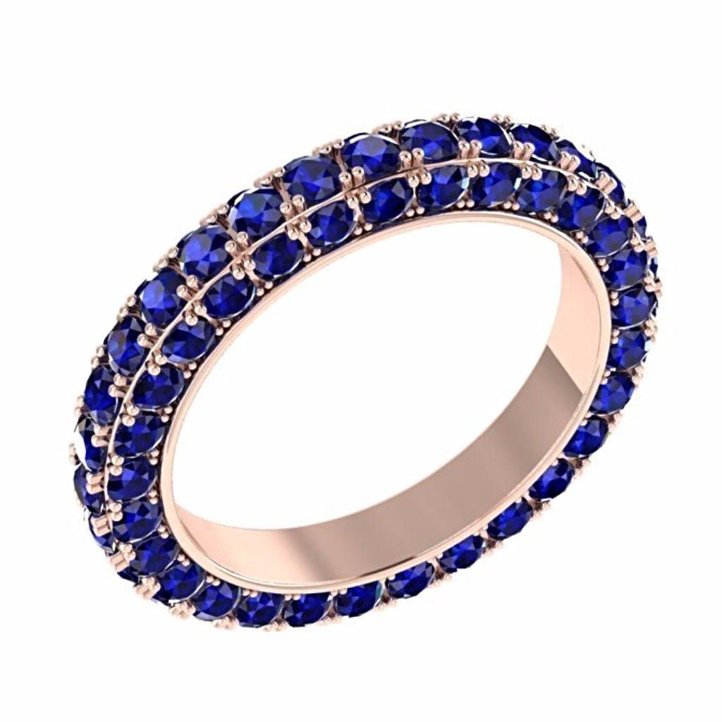 Sapphire Eternity Ring 18K Gold - Thenetjeweler