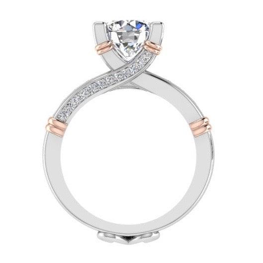 Engagement ring and Wedding band Set - Thenetjeweler