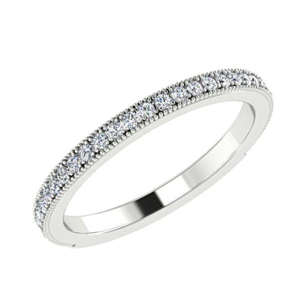 Diamond Stacked Bands Anniversary Rings 18k Gold 1.74 cwt - Thenetjeweler