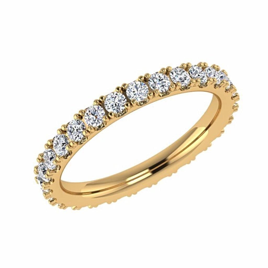 Diamond Eternity Ring 14K Gold (0.80 ct. tw.) - Thenetjeweler