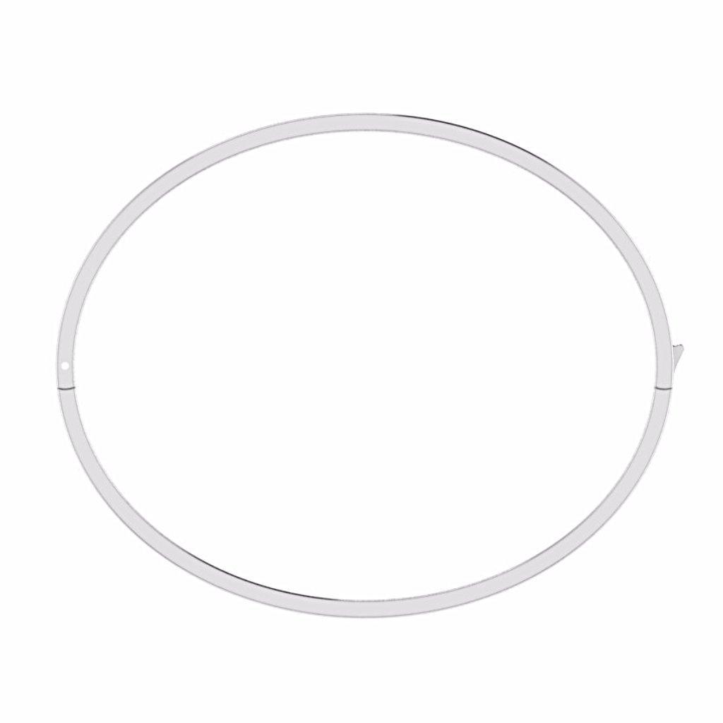 Roman Numerals Bangle Bracelet 14K Gold Plated 925 Sterling Silver - Thenetjeweler