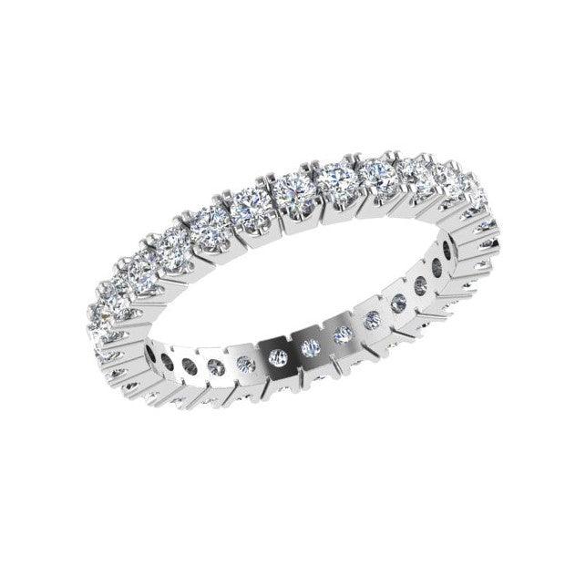 All Round Diamond Eternity Ring (1.16 carat tw) - Thenetjeweler