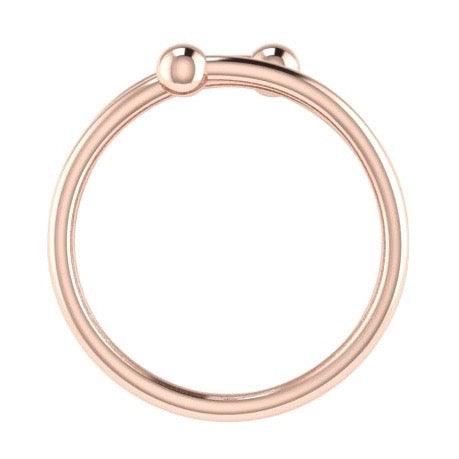 Diamond Spiral Ring 14K Gold - Thenetjeweler