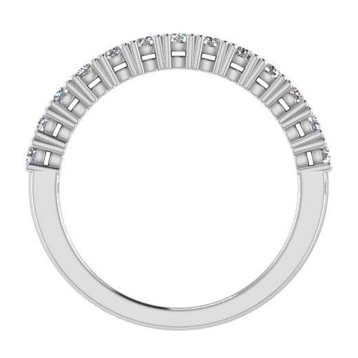 Diamond Semi Eternity Ring 18K Gold (0.33 ct. tw) - Thenetjeweler