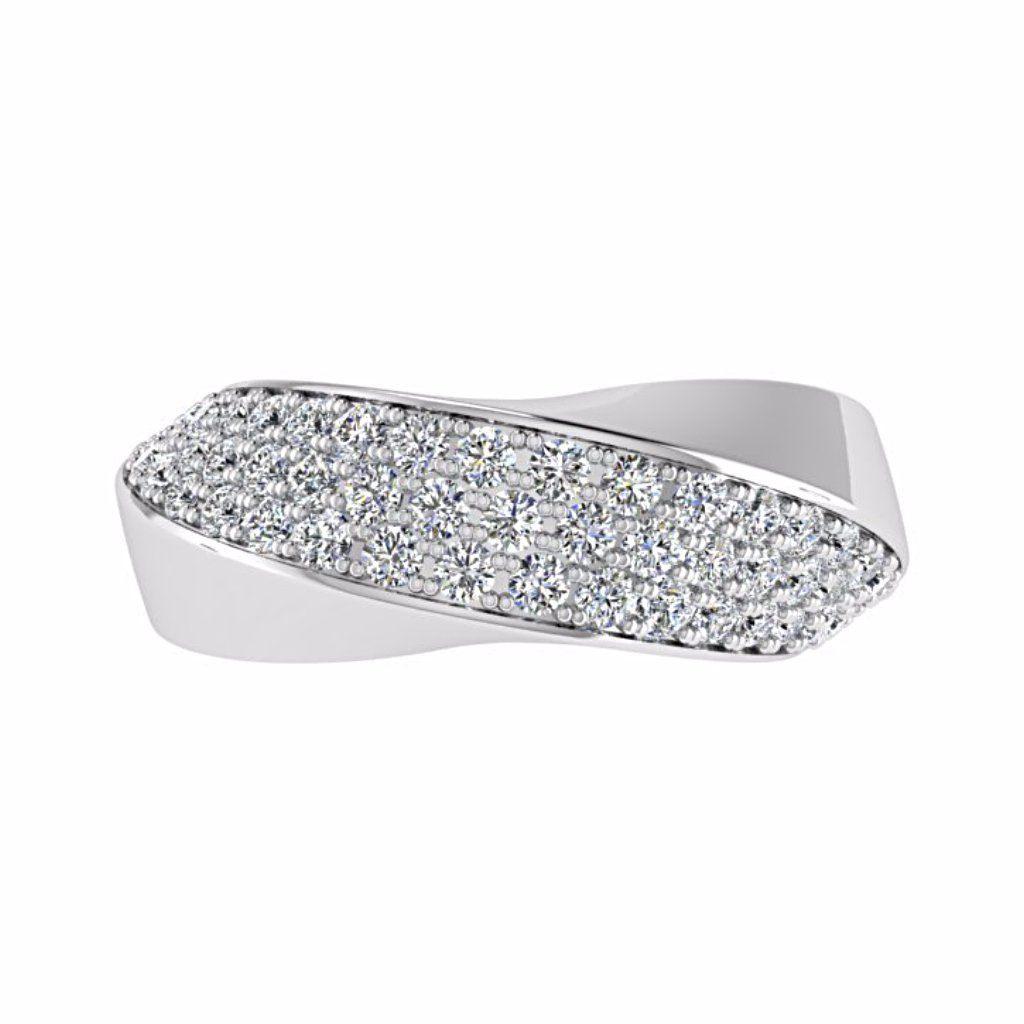 Pave Diamond Ring 14K Gold - Thenetjeweler