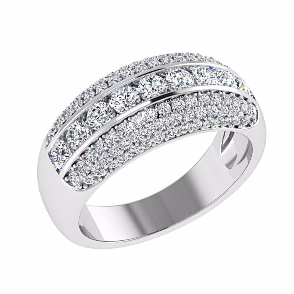 Pave Diamond Ring 18K Gold - Thenetjeweler