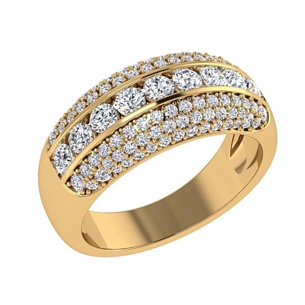 Pave Diamond Ring 18K Gold - Thenetjeweler