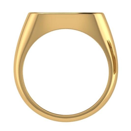 Eagle Signet Ring 14K Gold - Thenetjeweler