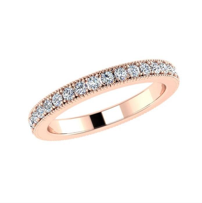 Channel Set Round Diamond Eternity Band 0.45 ct. tw - Thenetjeweler