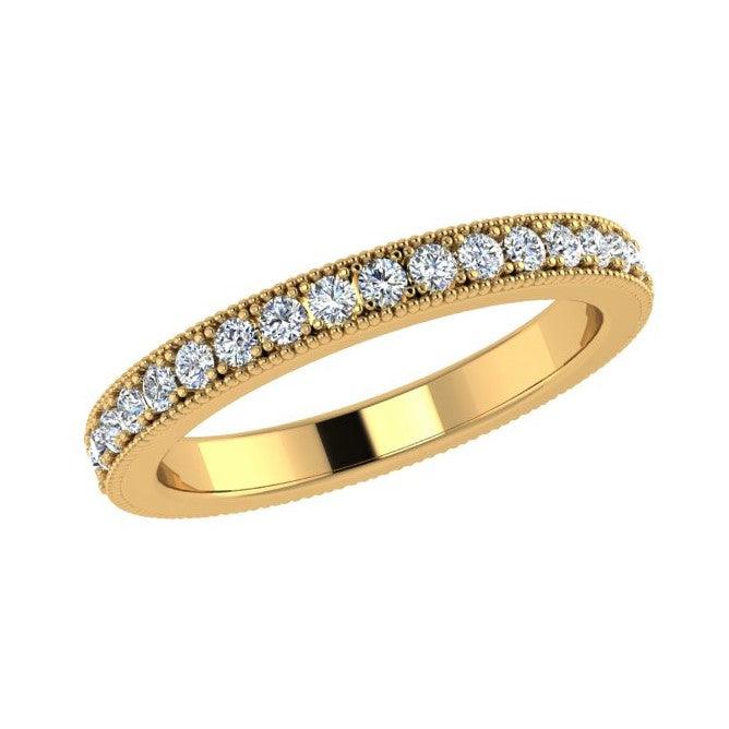Channel Set Round Diamond Eternity Band 0.45 ct. tw - Thenetjeweler
