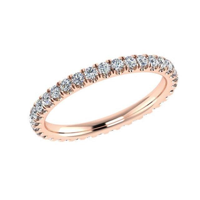 Diamond Full Eternity Ring 0.76 ct. tw - Thenetjeweler