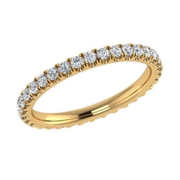 Diamond Full Eternity Ring 0.76 ct. tw - Thenetjeweler