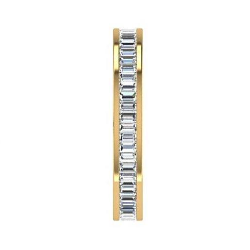 Baguette Diamond Eternity Ring 18K White Gold (1.20 ct. tw.) - Thenetjeweler