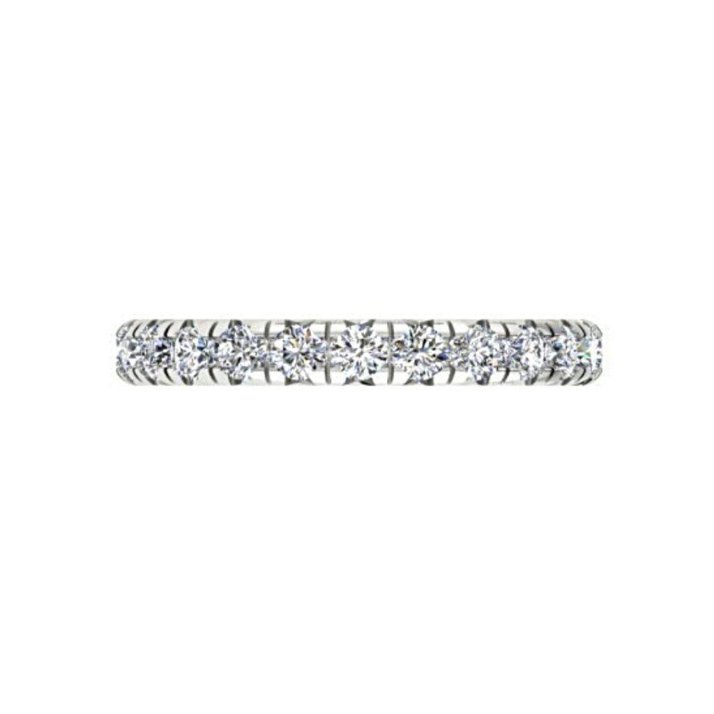 Diamond Eternity Ring Band 18K Gold (0.85 ct. tw.) - Thenetjeweler