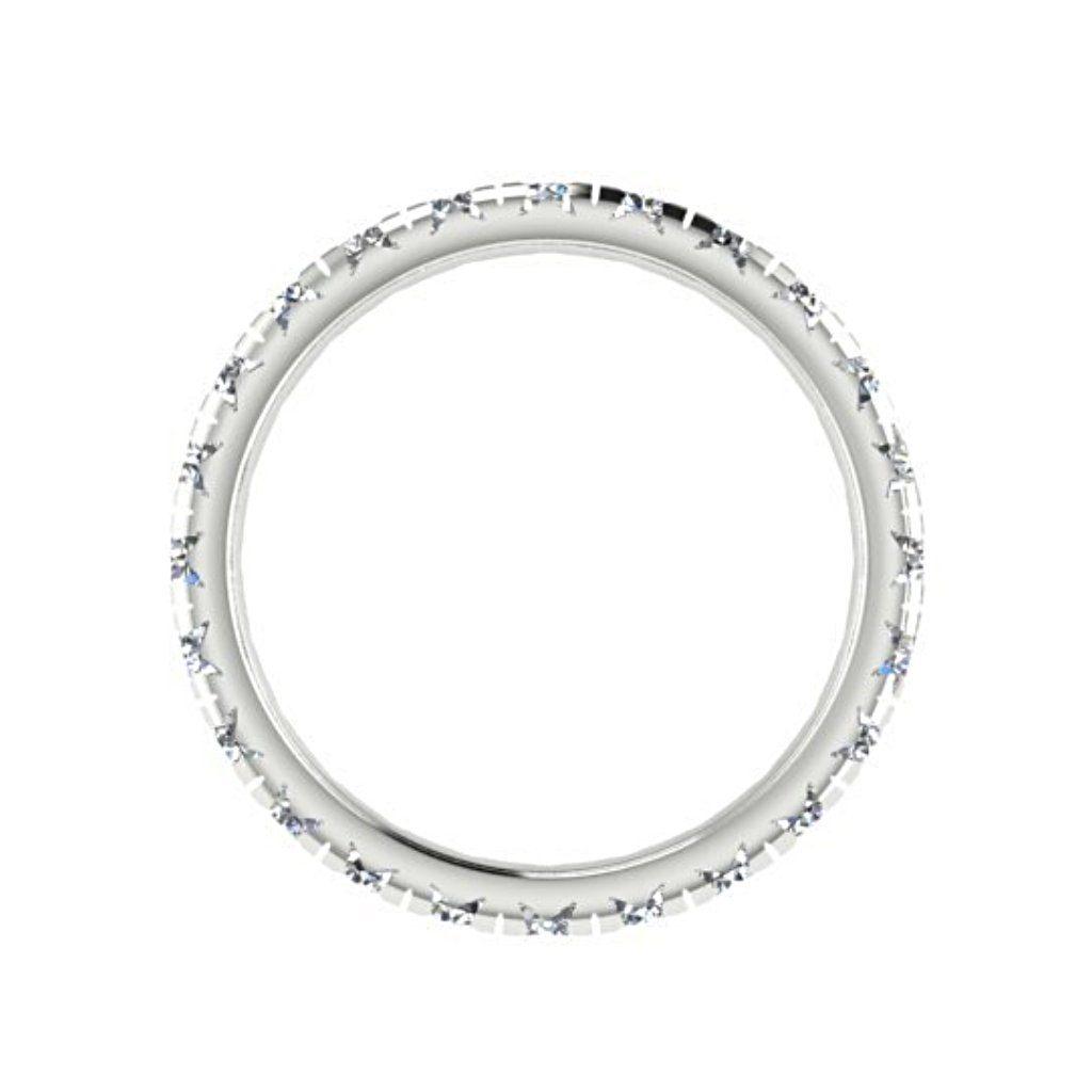 Diamond Eternity Ring Band 18K Gold (0.85 ct. tw.) - Thenetjeweler