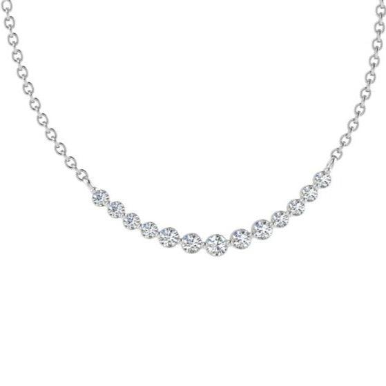 Graduated Diamond Necklace - Thenetjeweler