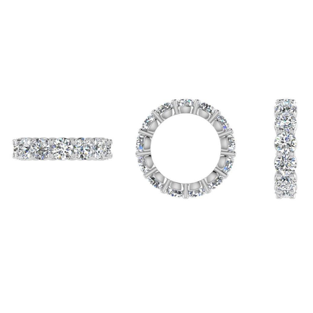6.5 CT TW Diamond Eternity Band - Thenetjeweler