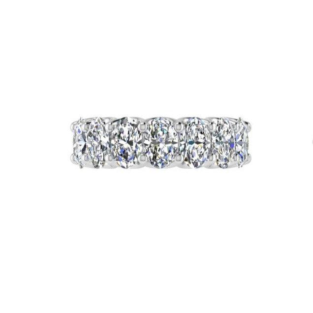 Seven Stone Diamond Ring U-prong - Thenetjeweler