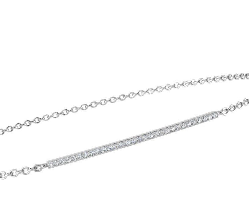 Diamond Bar Bracelet - Thenetjeweler