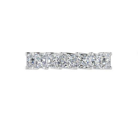 1 Carat Diamond Half Eternity Ring - Thenetjeweler