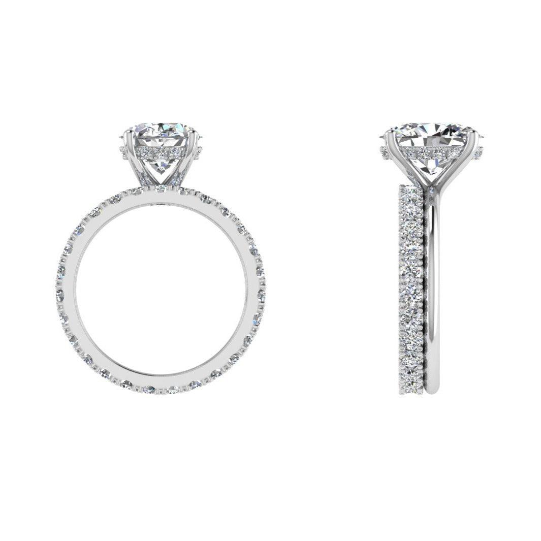 Oval Diamond Bridal Set - Thenetjeweler