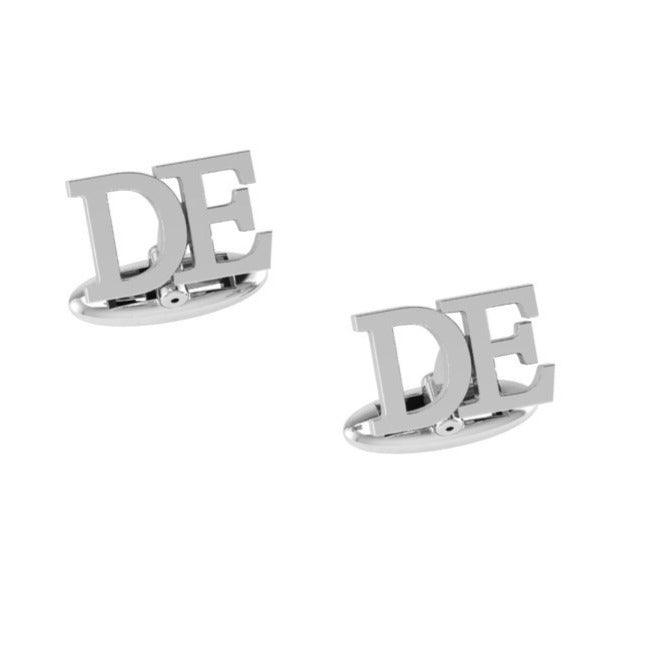 Personalized Initial Cufflinks - Thenetjeweler