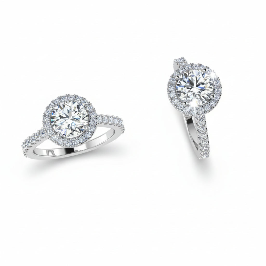 Engagement and Wedding Ring Set Gold 0.46 ct. t.w. - Thenetjeweler