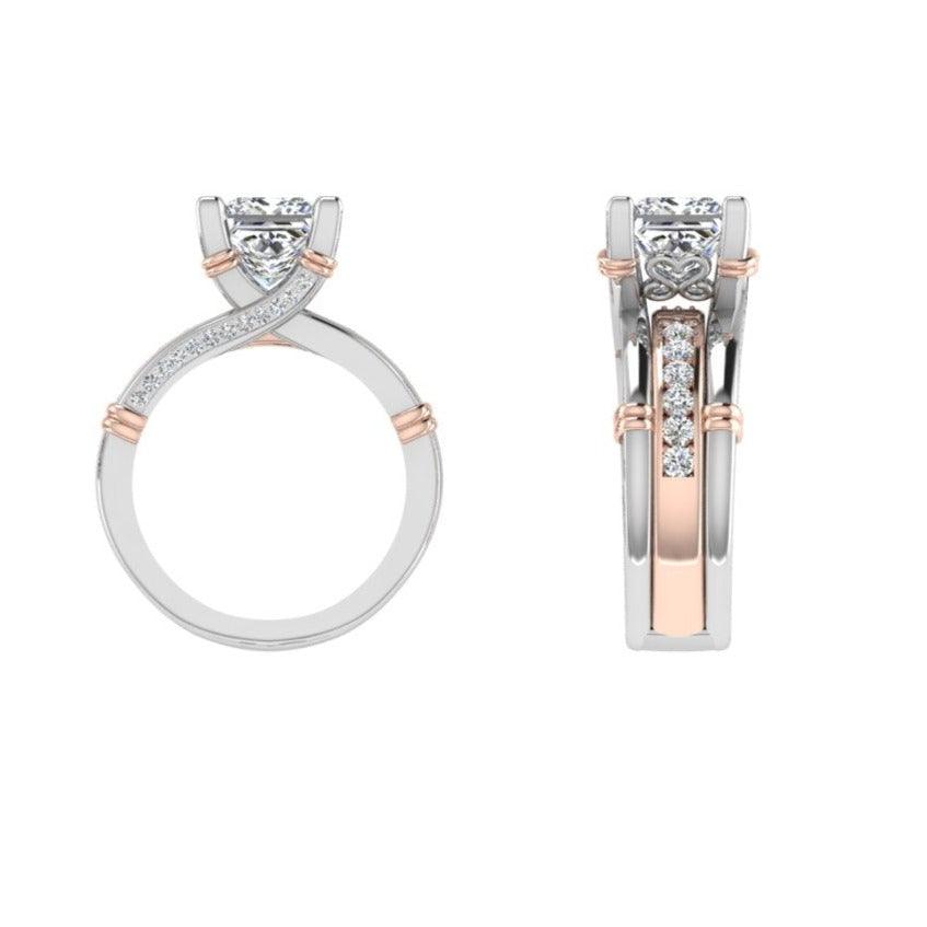 Princess Diamond Guard Wrap Jacket and Band Set - Thenetjeweler