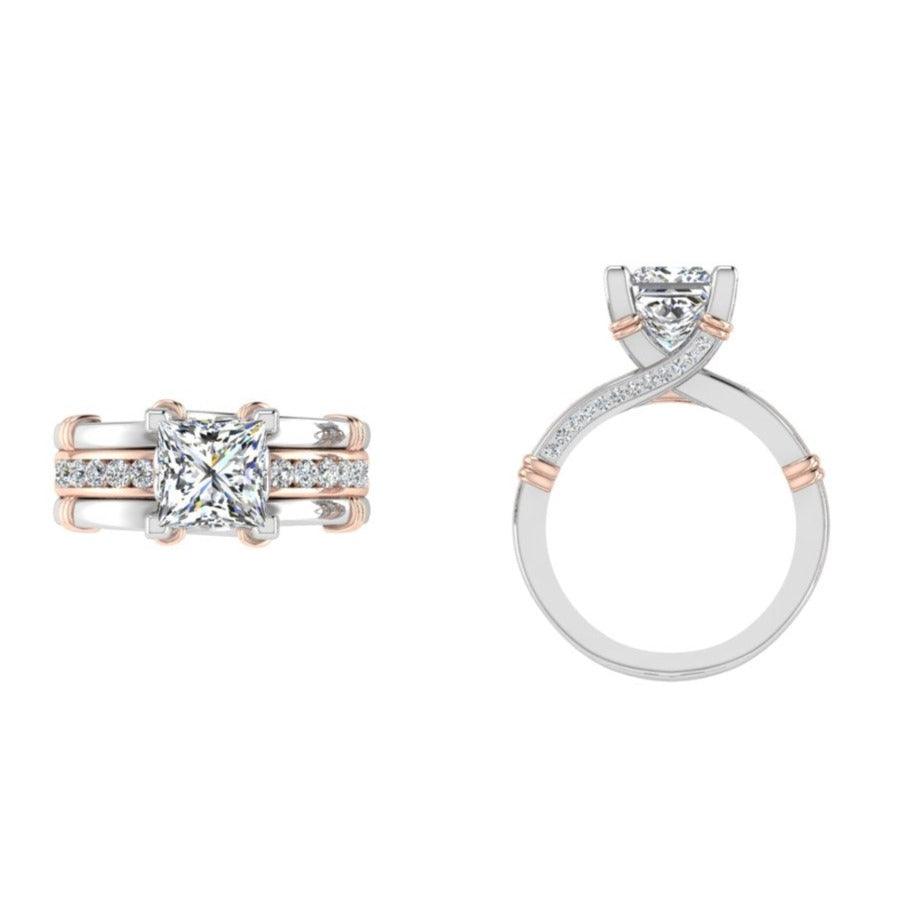 Princess Diamond Guard Wrap Jacket and Band Set - Thenetjeweler