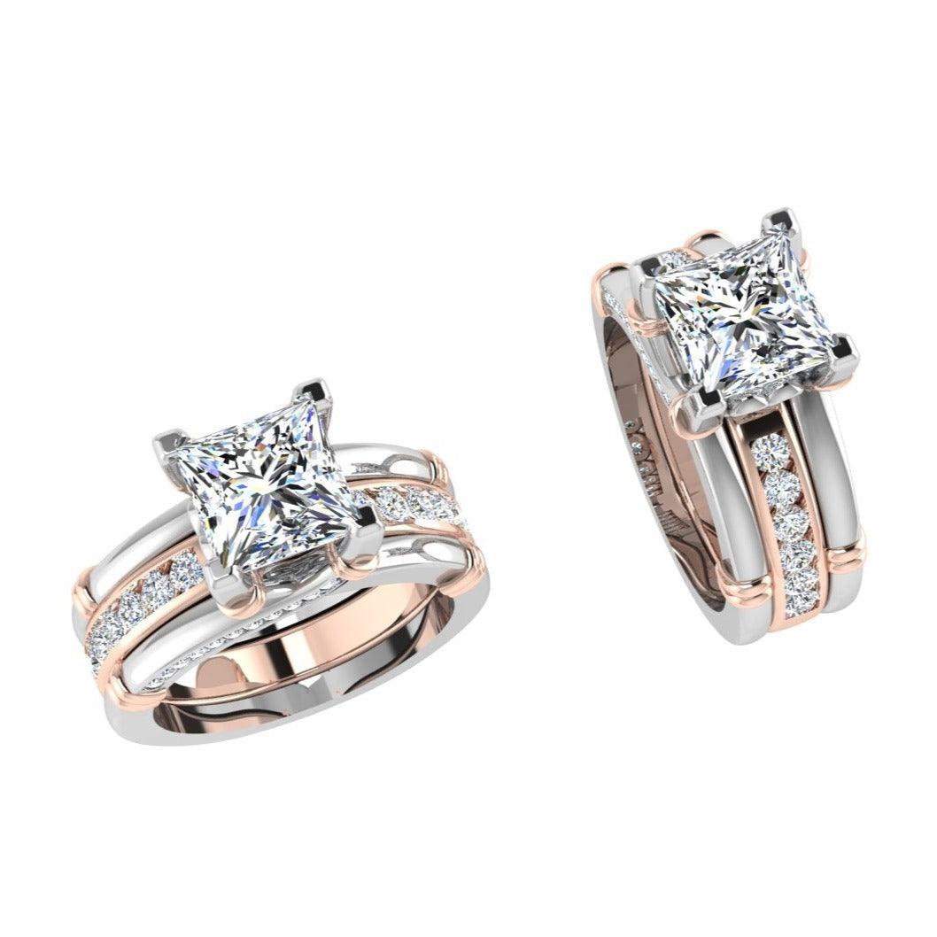 Princess Diamond Guard Wrap Jacket and Band Set - Thenetjeweler