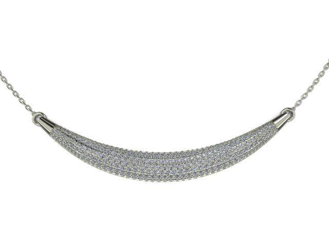 Multi-Row Diamond Necklace - Thenetjeweler