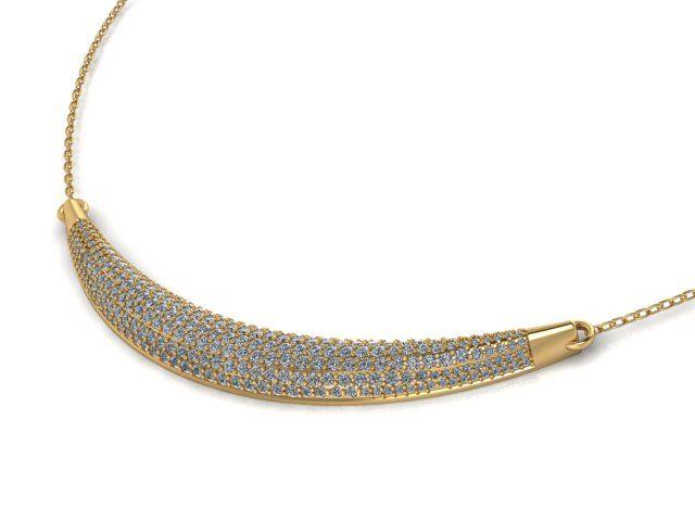 Multi-Row Diamond Necklace - Thenetjeweler