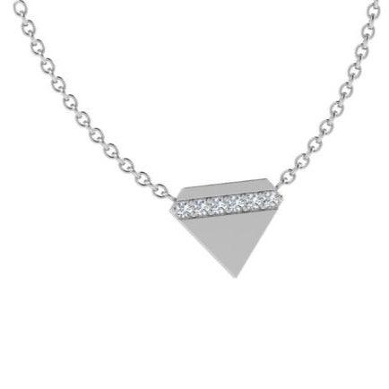 Diamond Shaped Pendant - Thenetjeweler