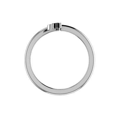 Initial Wrap Ring 2 letters - Thenetjeweler