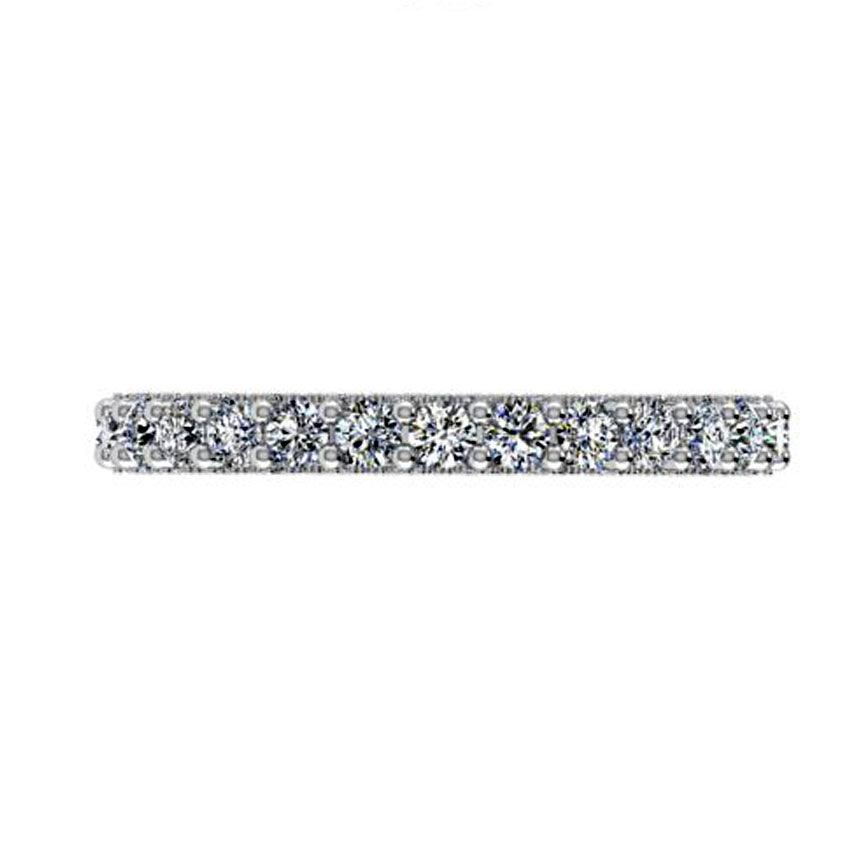 18k White Gold Diamond Eternity Ring 1.50 cts - Thenetjeweler