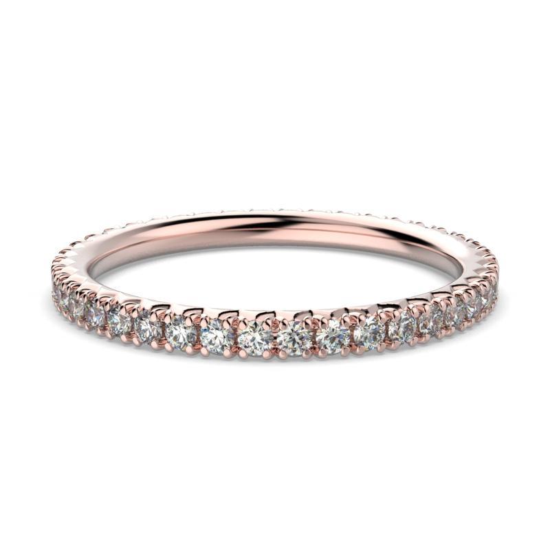 Diamond Eternity Ring Band 18K White Gold (0.40 ct. tw.) - Thenetjeweler