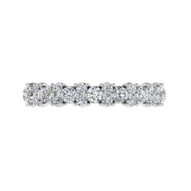 Diamond Cluster Eternity Band - Thenetjeweler