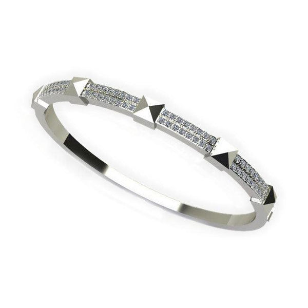 1 carat Diamond Bangle Bracelet - Thenetjeweler