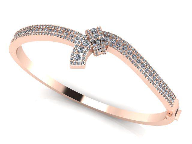 2 ct Diamond Bangle Bracelet - Thenetjeweler
