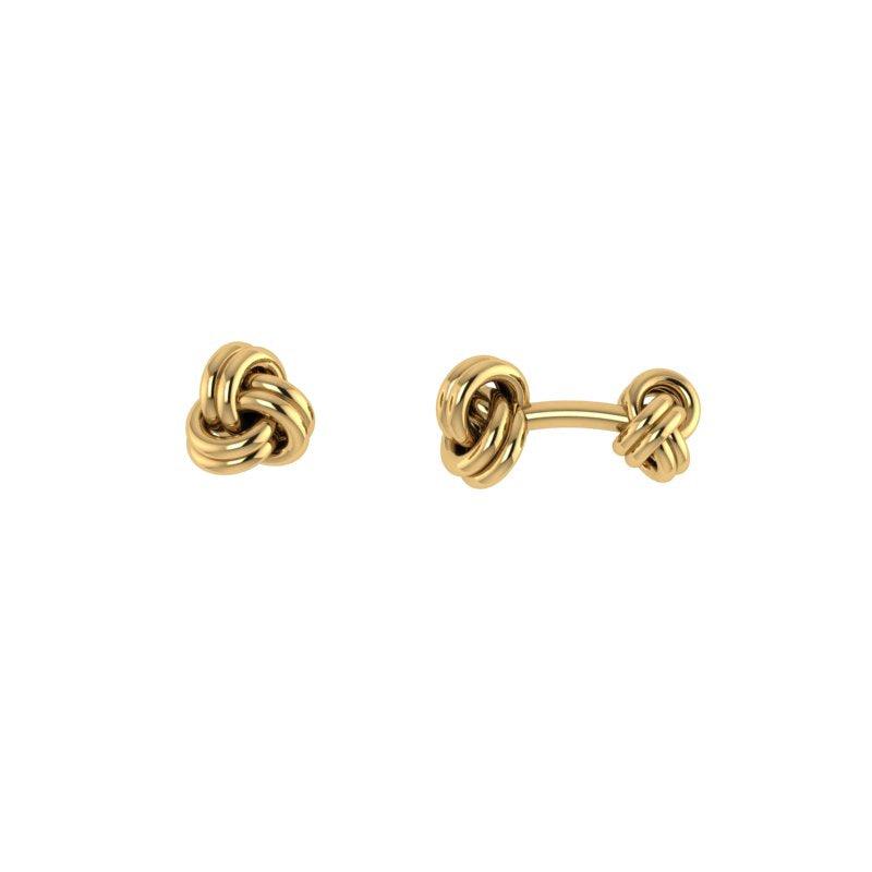 Classic Love Knot Cufflinks | Thenetjeweler