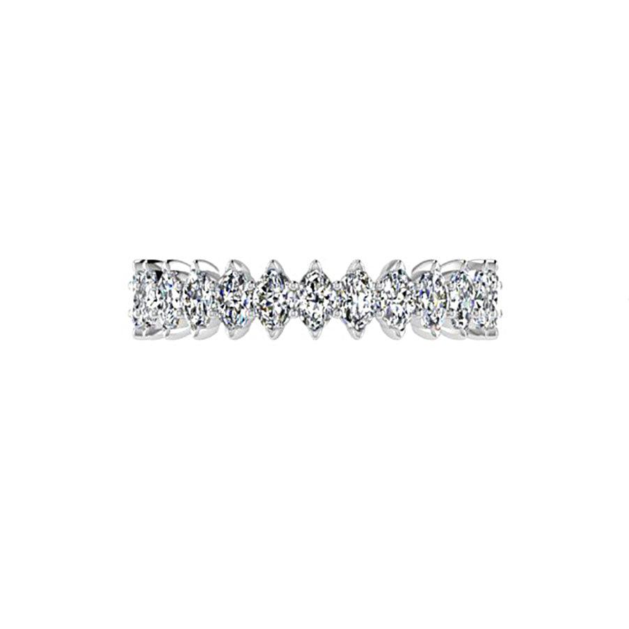 Marquise Diamond Eternity Ring - Thenetjeweler