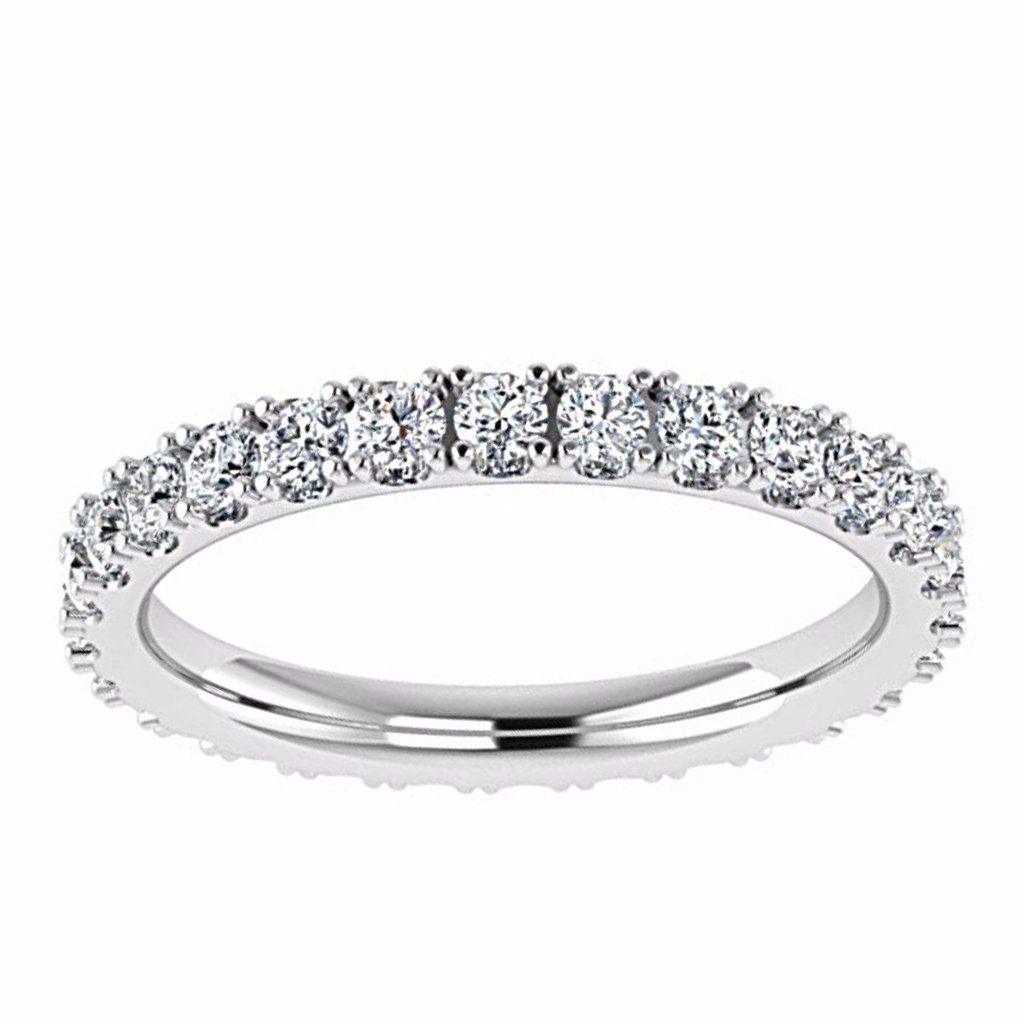 Diamond Eternity Ring 14K Gold (0.80 ct. tw.) - Thenetjeweler