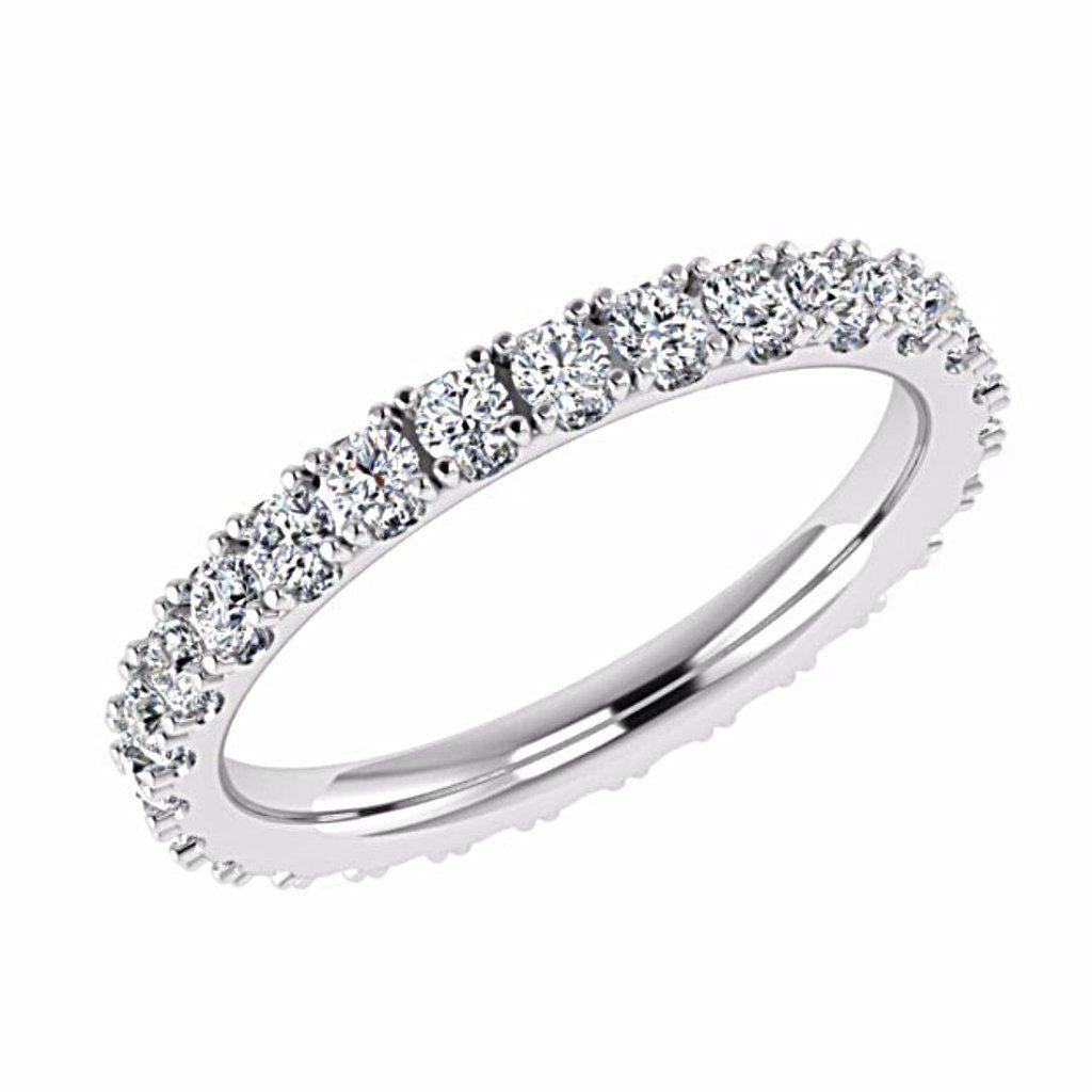 Diamond Eternity Ring 14K Gold (0.80 ct. tw.) - Thenetjeweler