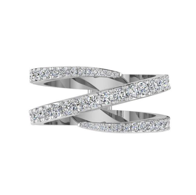 Diamond Wrap Ring Gold - Thenetjeweler